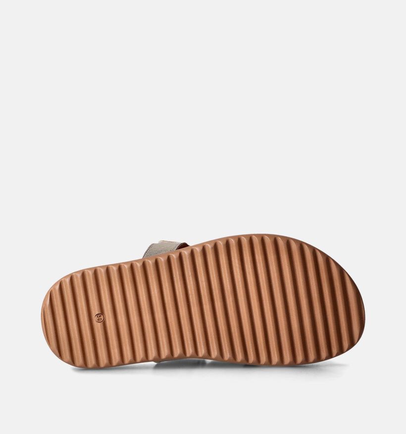 Tango Lilia 1 Nu-pieds plates en Or pour femmes (363079)