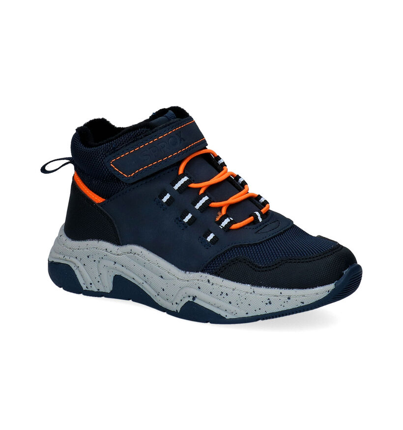 Sprox Chaussures hautes en Bleu foncé pour garçons (297277)