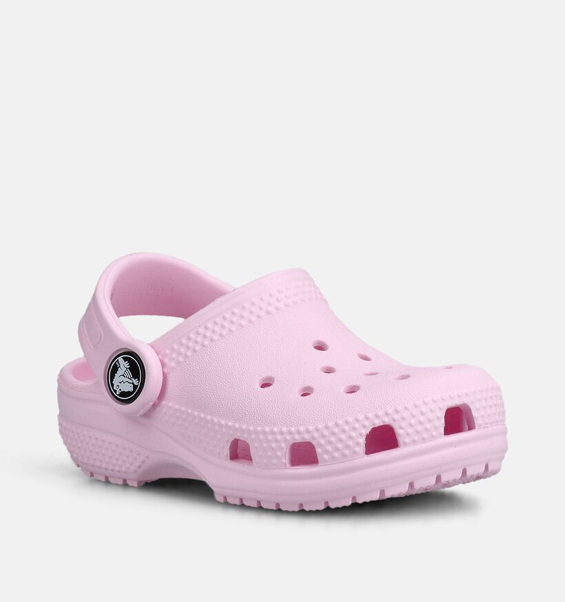 Crocs Classic Clog Claquettes en Rose pour filles (371023)