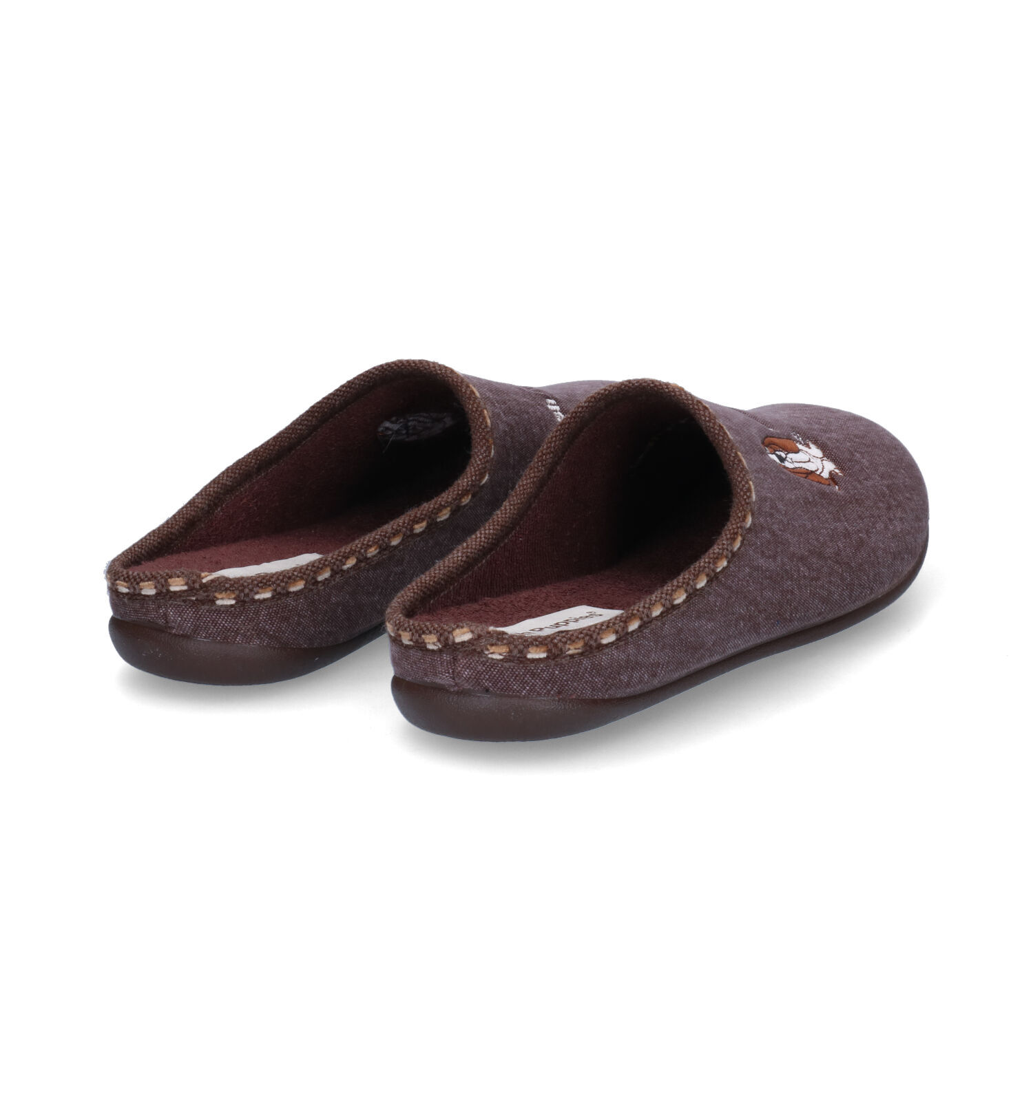 Hush Puppies Dalidi Bruine Pantoffels Heren Pantoffels Online op TORFS.BE