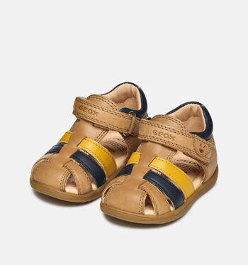 Geox Sandales Cognac/Bleu