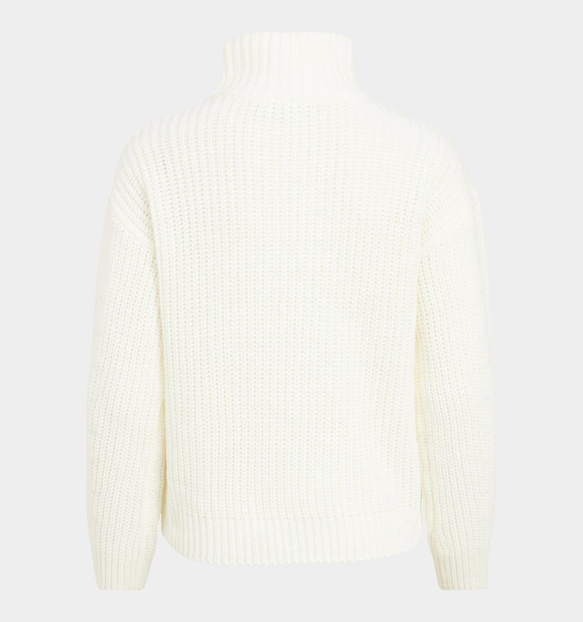 Vila High-Neck Witte Trui (317854)