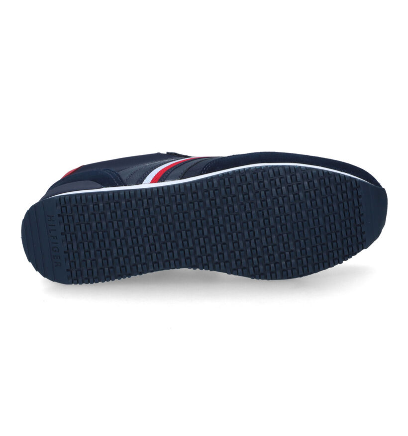Tommy Hilfiger Iconic Chaussures à lacets en Bleu en textile (310844)