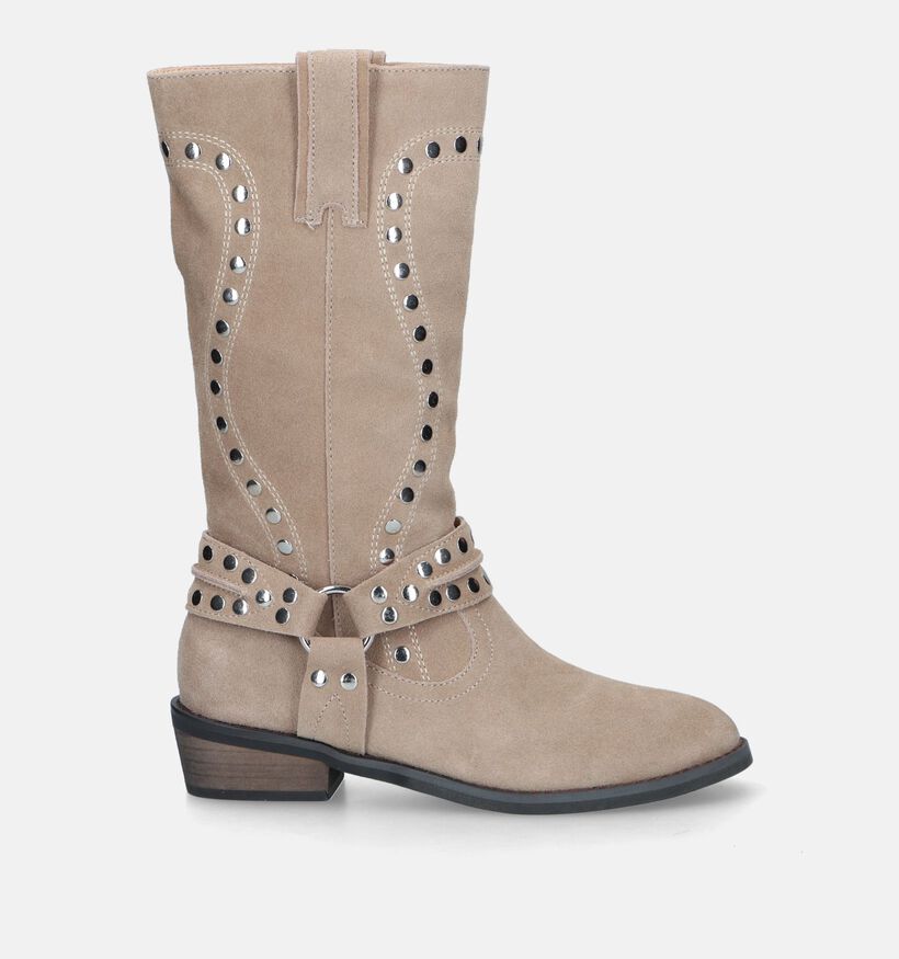 Alma Blue Taupe Cowboy Boots voor dames (333538)