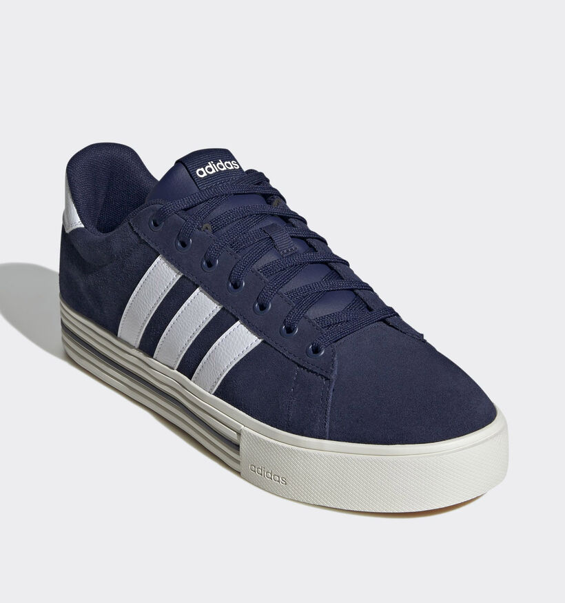adidas Daily 4.0 Baskets en Bleu pour hommes (357275) - pour semelles orthopédiques