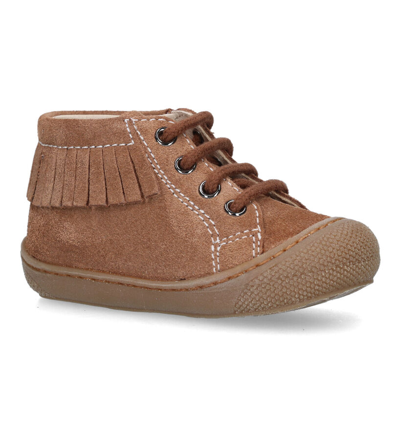 Naturino July Cognac Babyschoenen voor meisjes, jongens (331540) - geschikt voor steunzolen