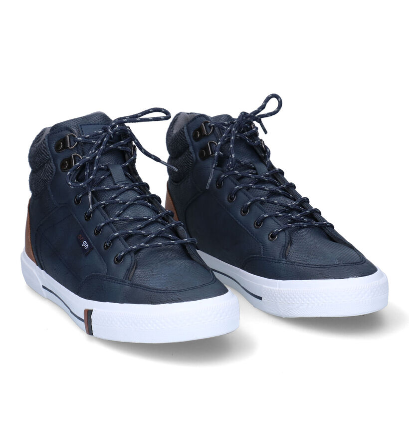 Origin Chaussures hautes en Bleu foncé pour hommes (298351)