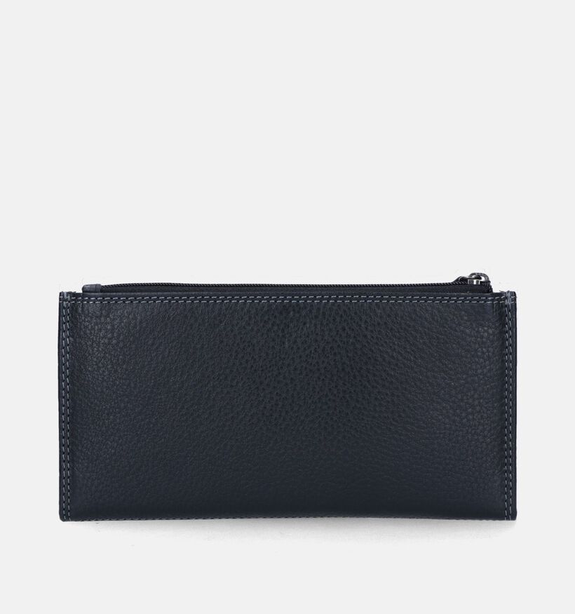 Label M Porte -monnaie à rabat en Noir pour femmes (336259)