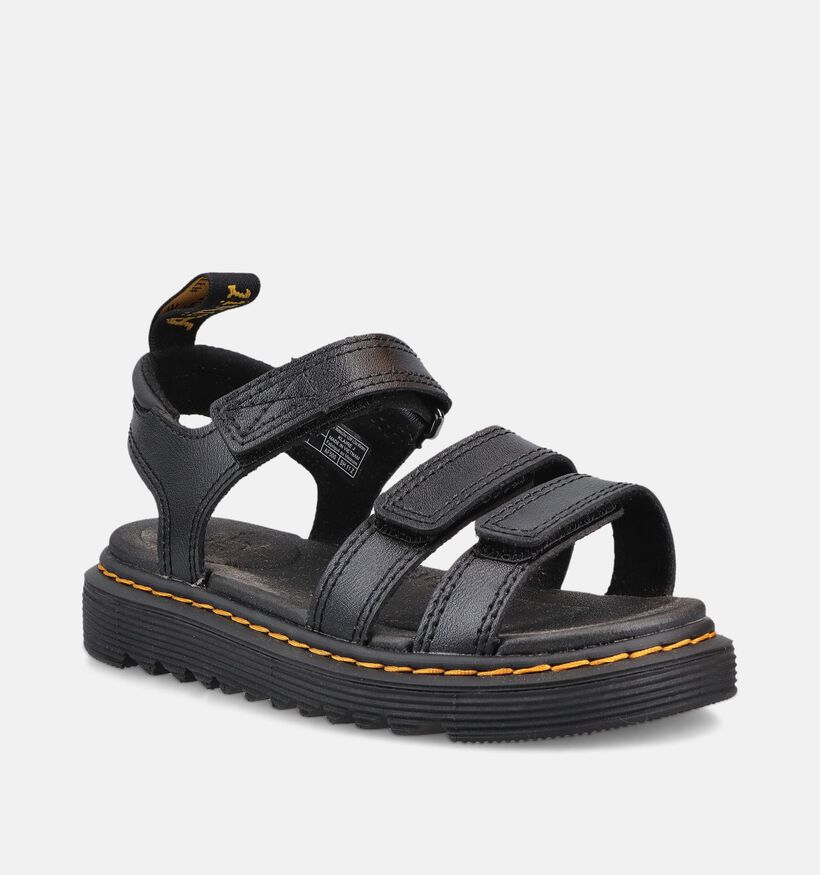 Dr. Martens Klaire Zwarte Sandalen voor meisjes (368639)