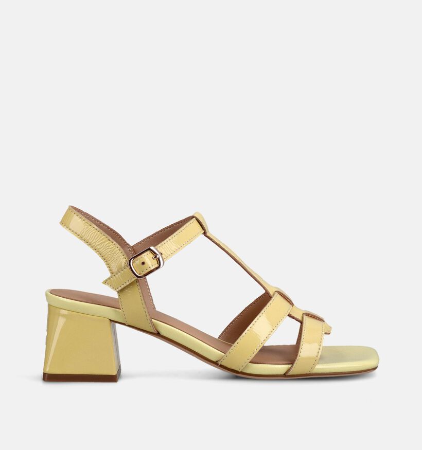 Regarde le Ciel Amalia Gele Sandalen met hak voor dames (372983)
