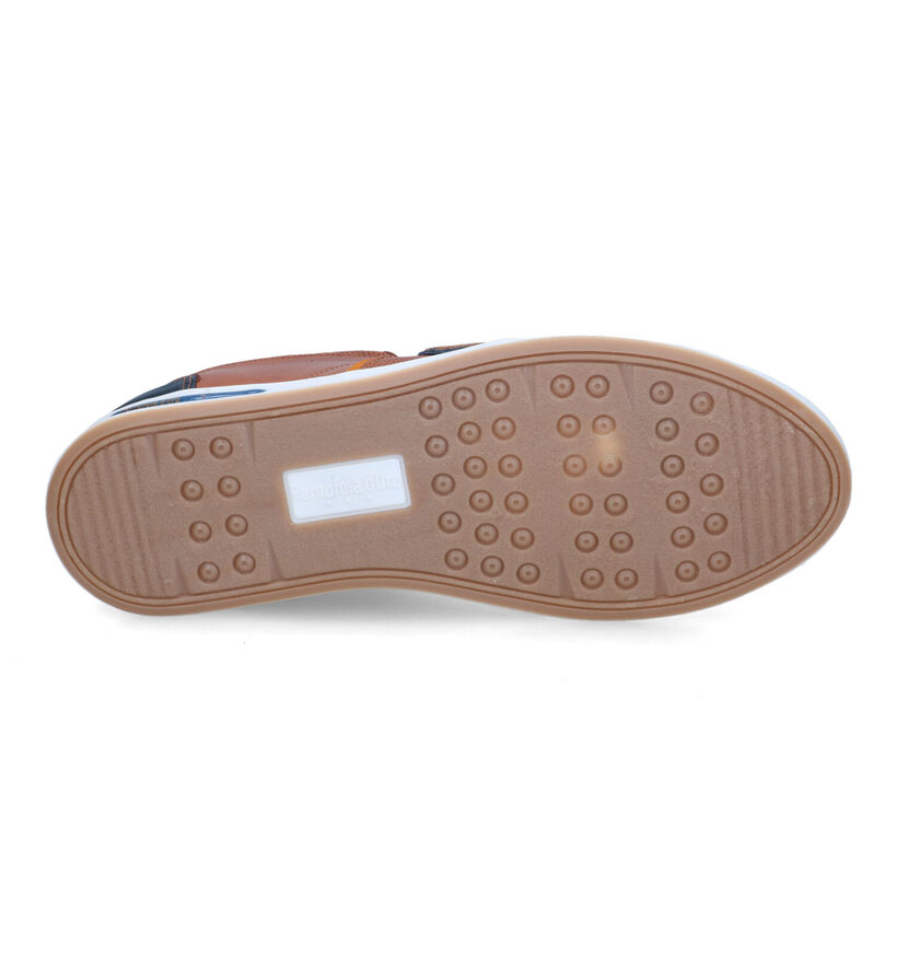 Pantofola d'Oro Torretta Chaussures à lacets en Cognac pour hommes (329977) - pour semelles orthopédiques