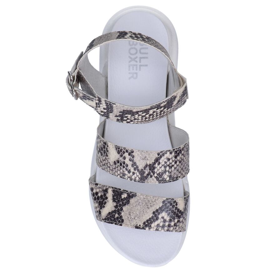 Beige Sandalen Bullboxer in leer (256482)