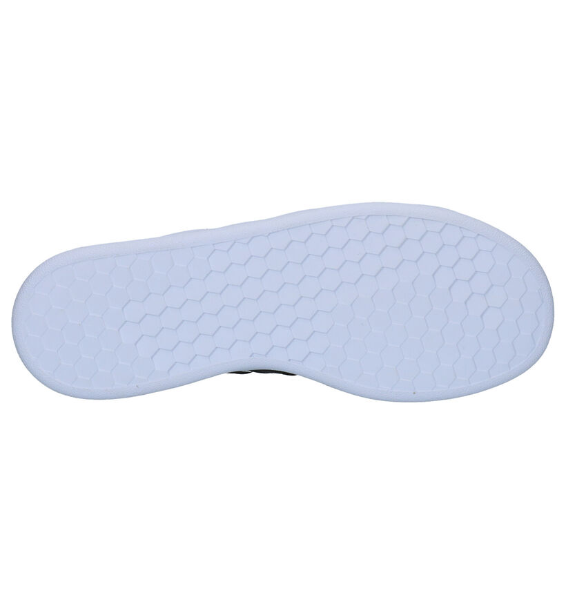 adidas Grand Court K Baskets en Blanc pour garçons (307966) - pour semelles orthopédiques