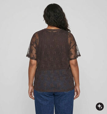 Vero Moda Curve Blouses Bruin