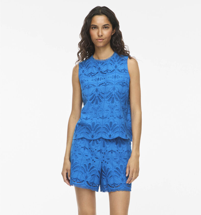 Vila Yara D&eacute;bardeur en Bleu pour femmes (375147)