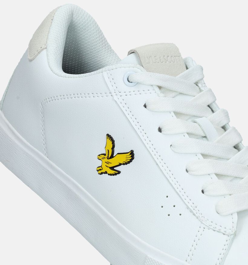 Lyle & Scott Whitburn Zwarte Sneakers voor heren (340470) - geschikt voor steunzolen