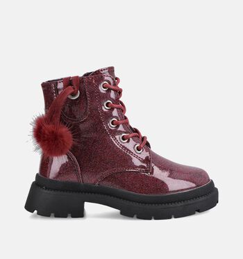Milo & Mila High Boots Bordeaux