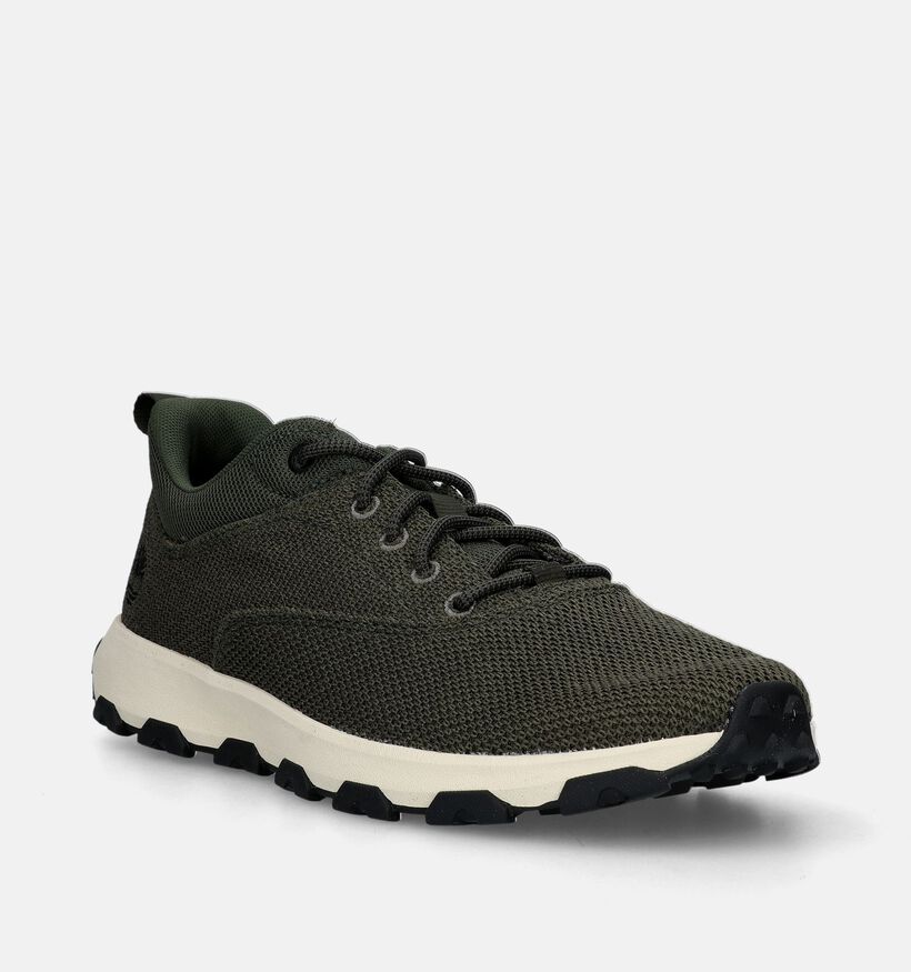Timberland Winsor Park Chaussures à lacets en Vert Kaki pour hommes (337883) - pour semelles orthopédiques