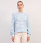 Pieces Molly Pull tricoté en Bleu pour femmes (351084)