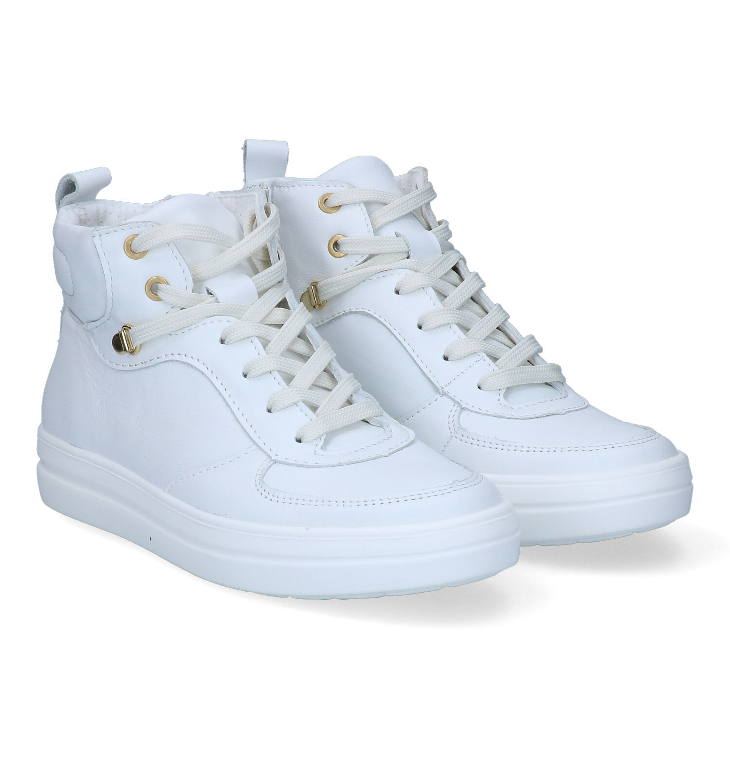 Solemade Zelda Witte Hoge Sneakers Dames Sneakers Online op
