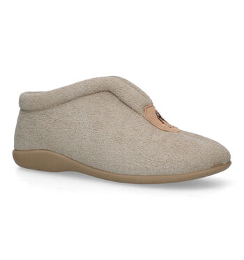 Pantoffels beige