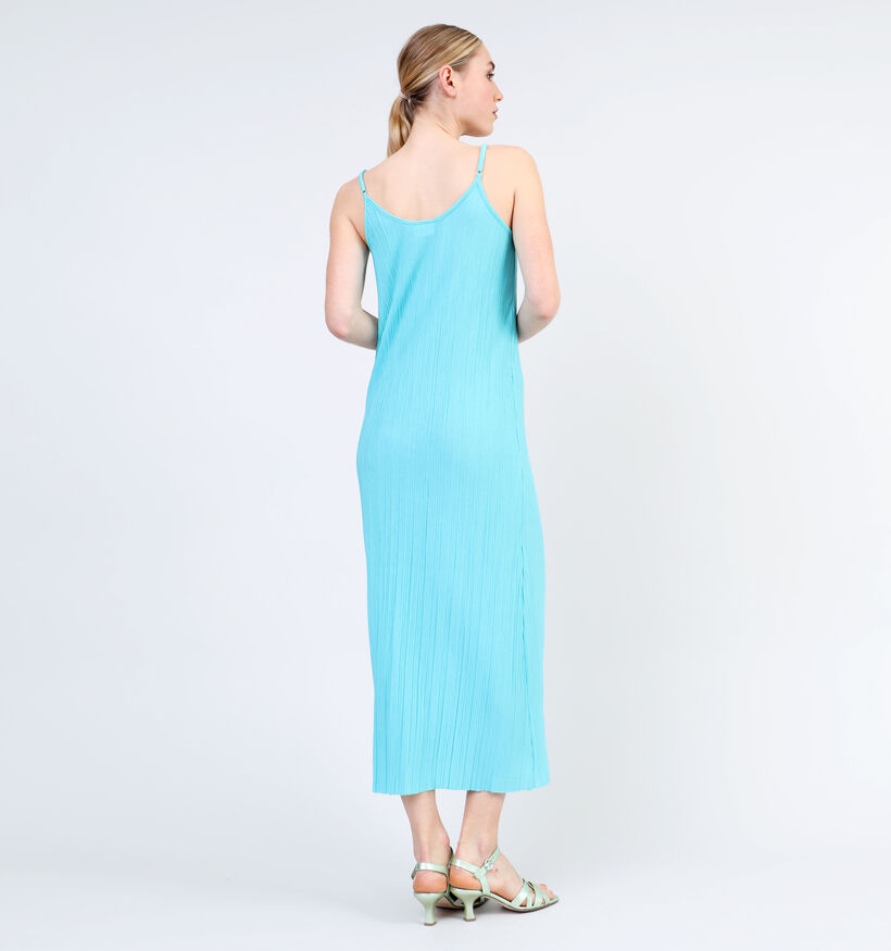Vila Plisa Strap Blauwe Jurk voor dames (333802)