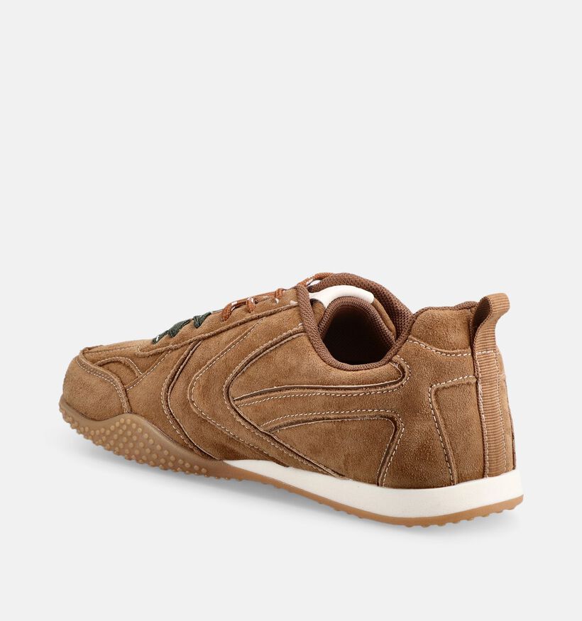 Laurent David Bruine Schoenen met Veters voor dames (380983) - geschikt voor steunzolen