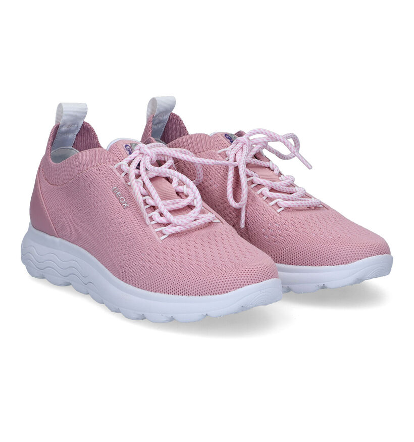 Geox Spherica Roze Sneakers voor dames (304620)