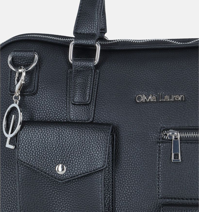 Olivia Lauren Onyx Sac ordinateur en Noir Olivia Lauren Onyx Sac ordinateur en Noir pour femmes (373509)