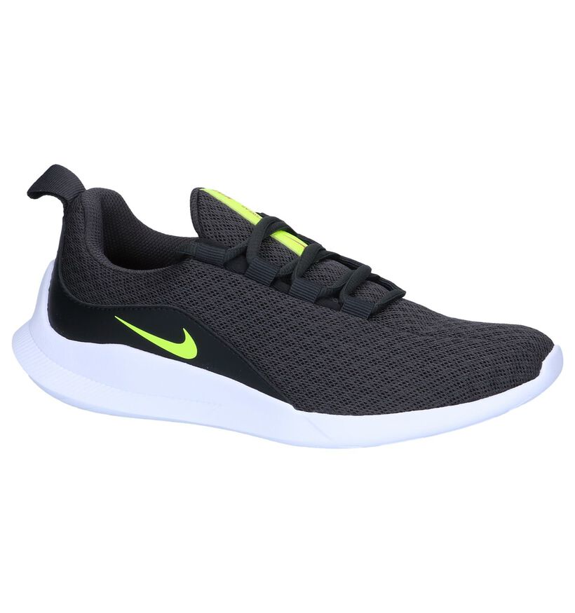 Donkergrijze Slip-on Sneakers Nike Viale GS in kunstleer (249828)