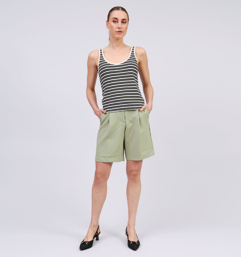 Mexx Zwart Topje met strepen voor dames (358564)