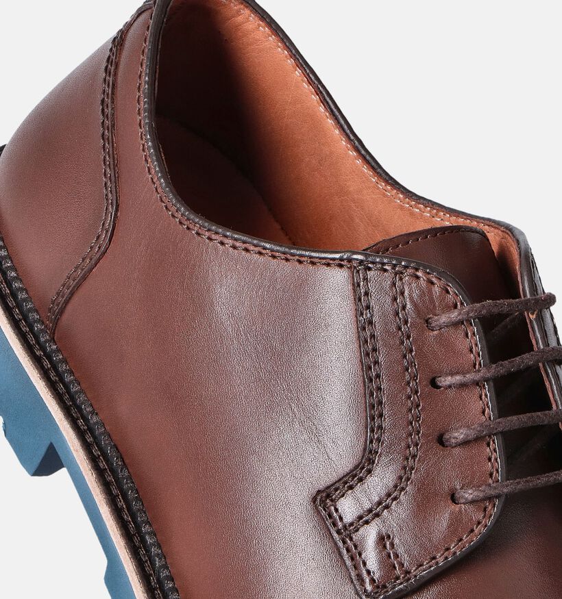 Ambiorix Novara Sup Cognac Geklede veterschoenen voor heren (356016)