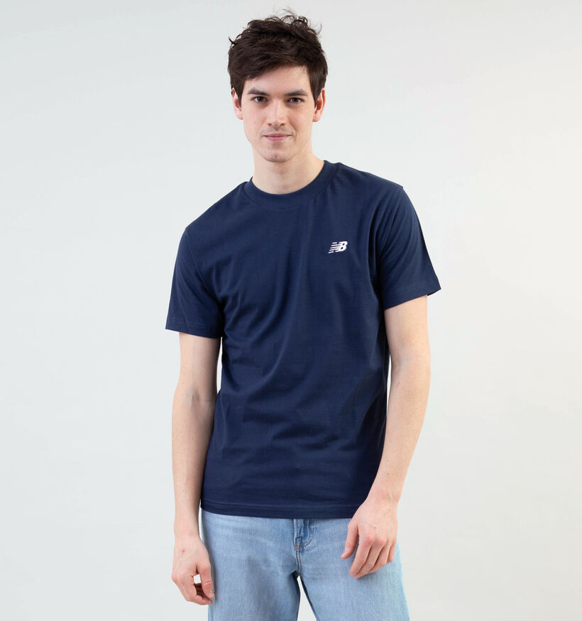 New Balance Blauw T-shirt voor heren (354010)
