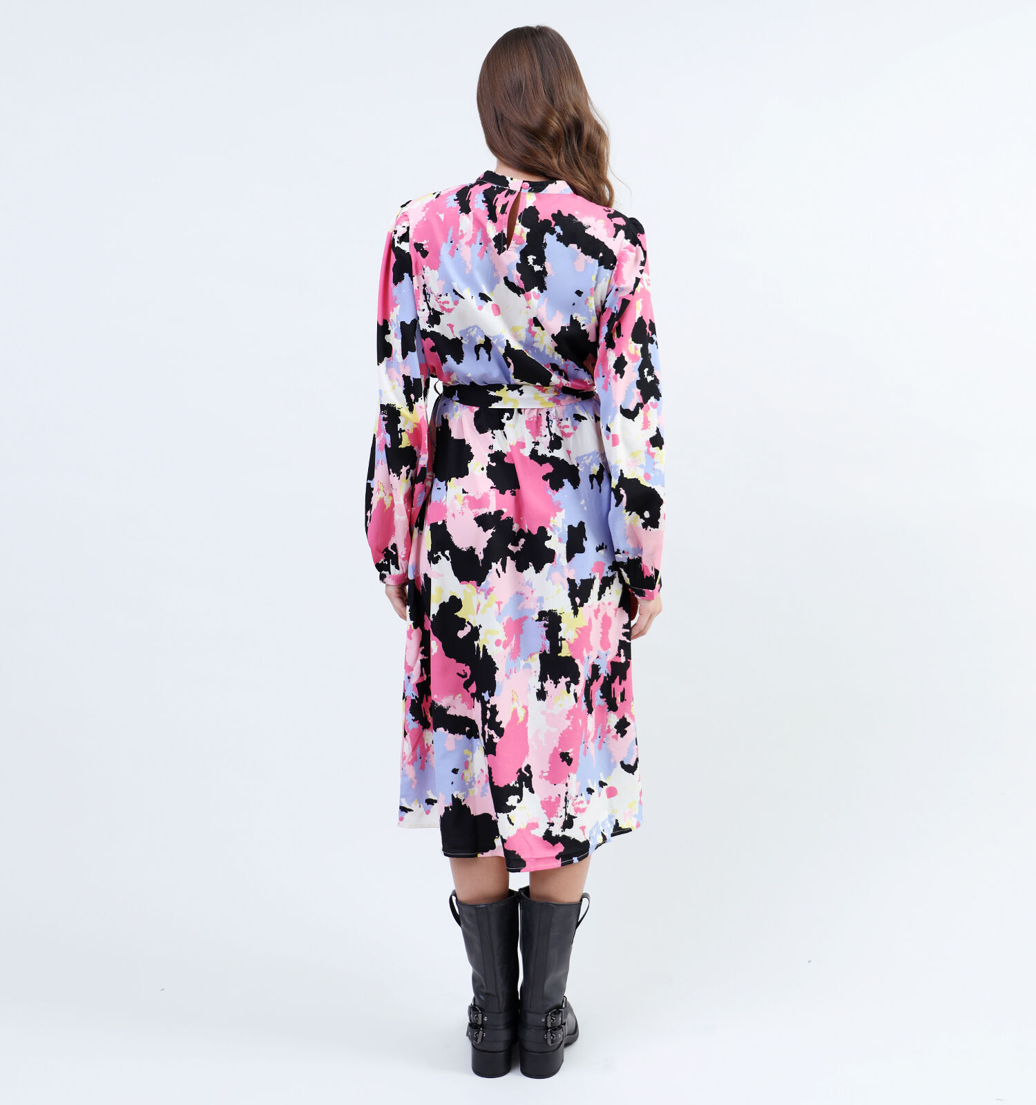 Pieces jurk roze online