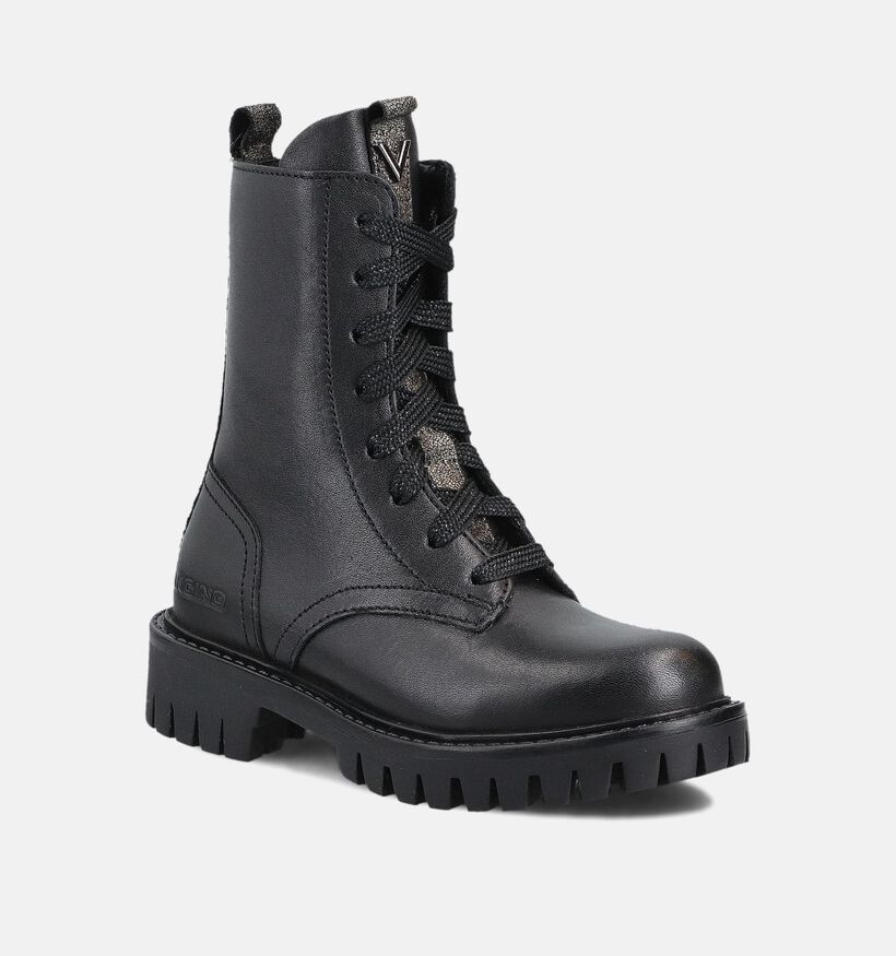 Vingino Zwarte Bottines voor meisjes (364647) - geschikt voor steunzolen