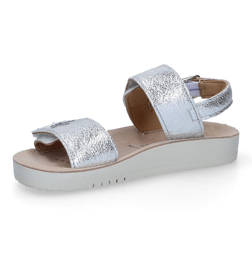 Geox Costarei Sandales en Argent en simili cuir (310999)