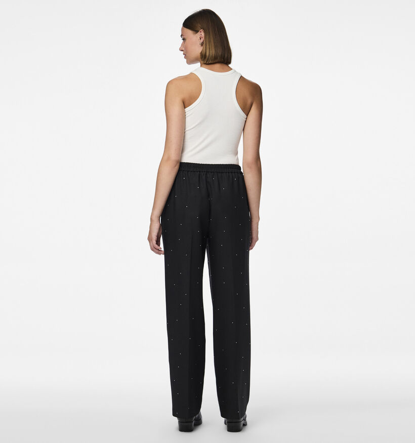 Pieces Peva Pantalon habillé en Noir pour femmes (348370)