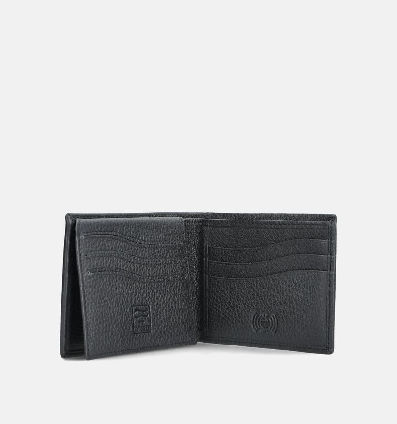 Crinkles Zwarte Portefeuille voor heren (376026)