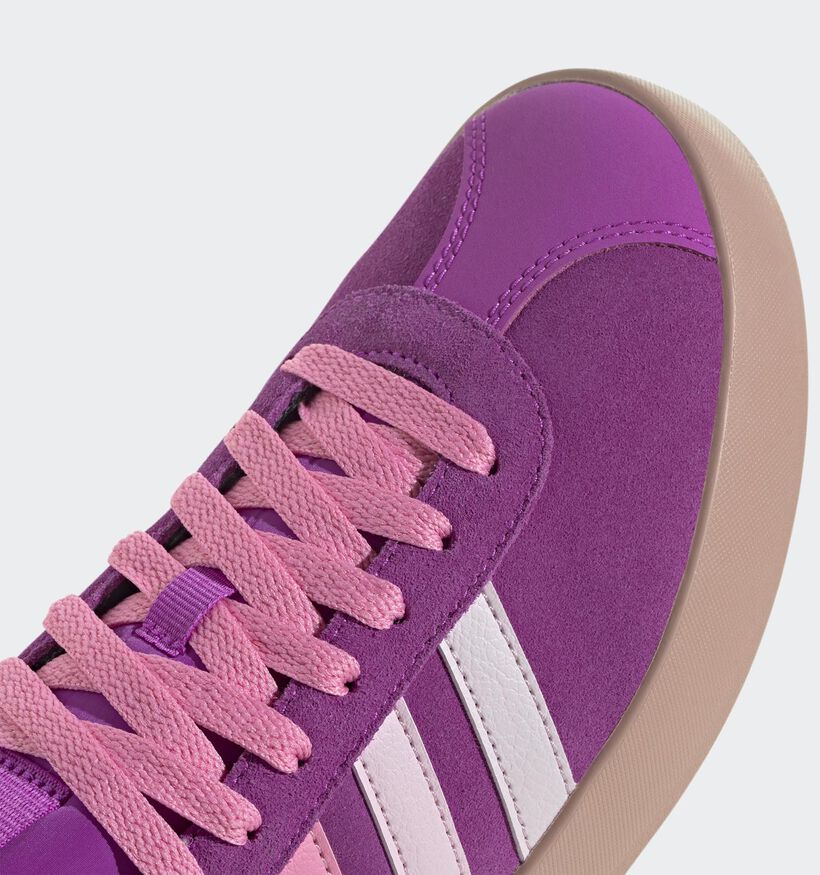 adidas VL Court 3.0 Paarse Sneakers voor dames (350197)