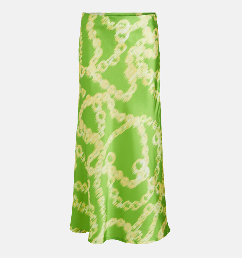 Vila Kooki Groene Midi rok voor dames (331832)