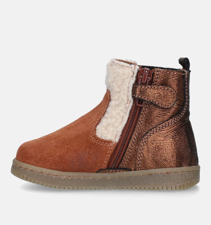 STONES and BONES Neki Cognac Babyboots voor meisjes (329443) - geschikt voor steunzolen