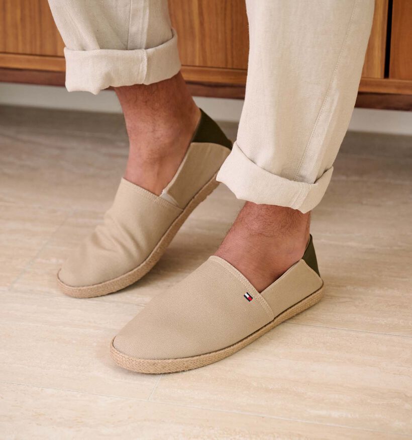 Tommy Hilfiger Beige Espadrille voor dames, heren (352807) - geschikt voor steunzolen