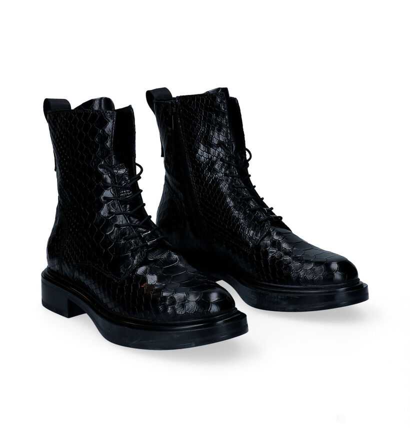 Mjus Boots à lacets en Noir pour femmes (297884)