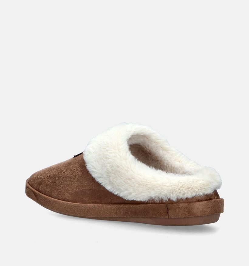 Torfs Home Pantoufles ouvertes en Beige pour femmes (349390)