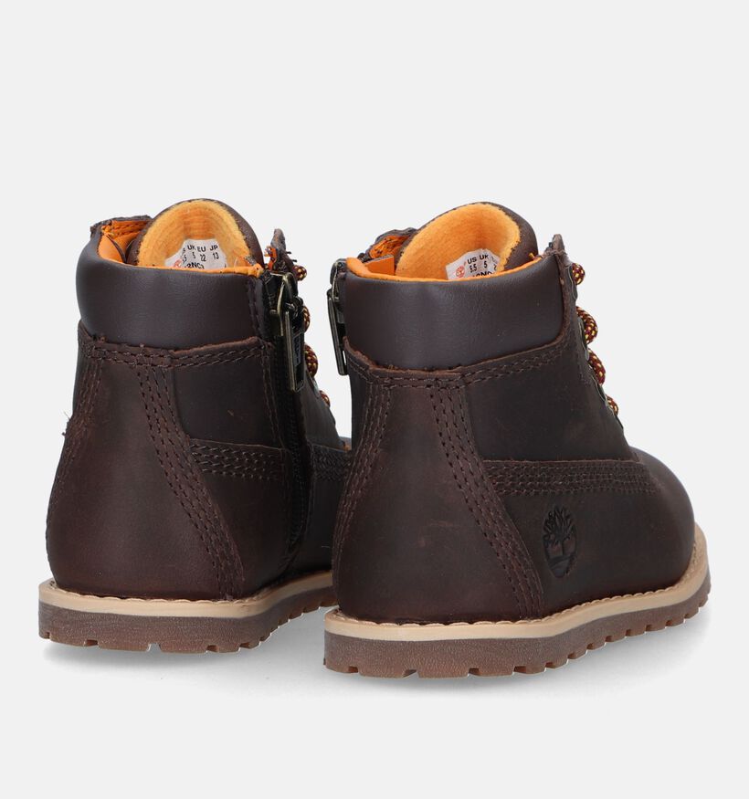 Timberland Pokey Pine 6IN BOOT Bruine Bottines voor jongens, meisjes (329074)