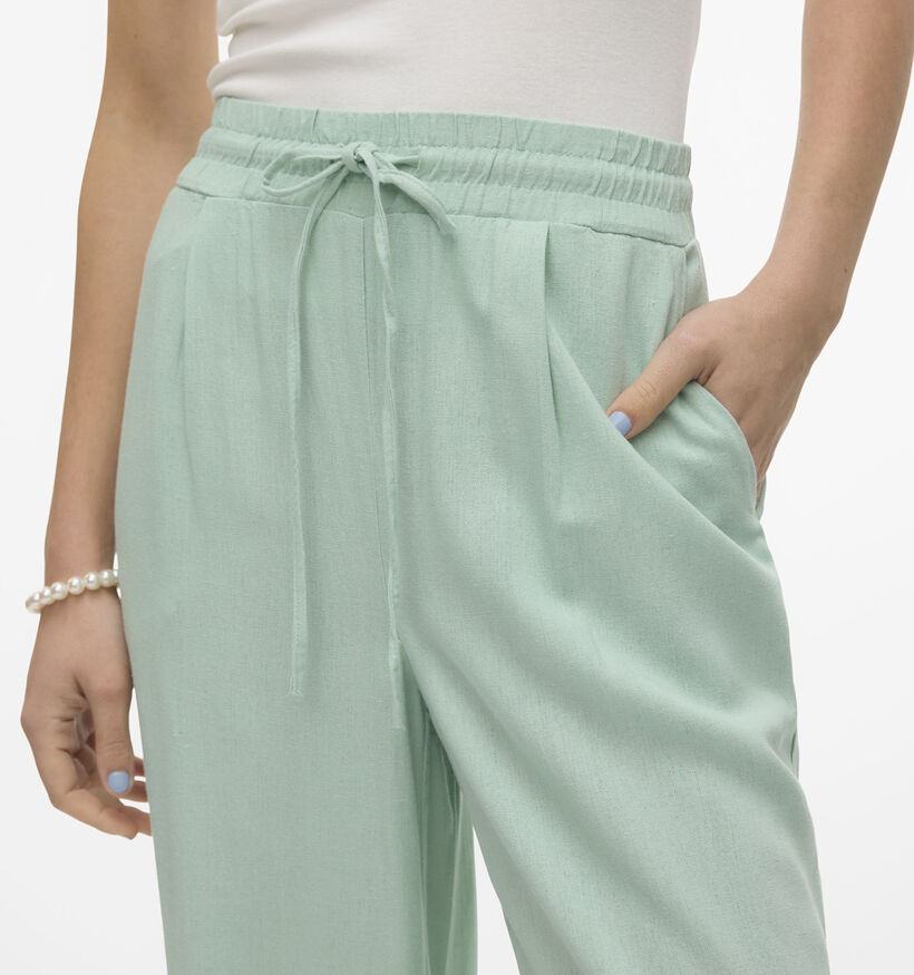 Vero Moda Jesmilo Groene Wijde Broek voor dames (352193)