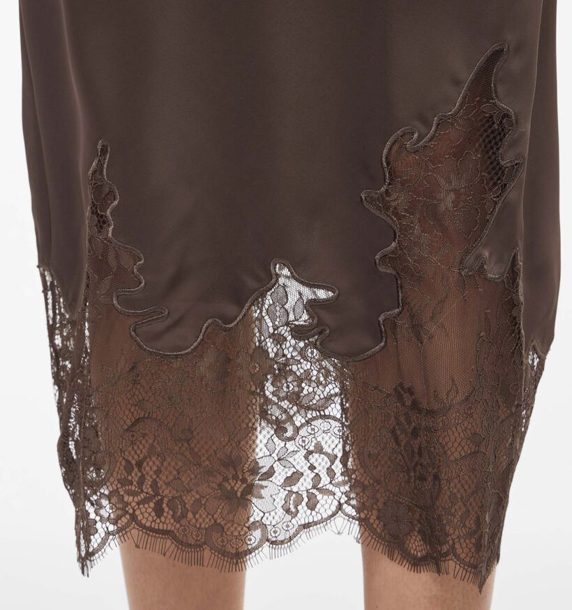 Vila Isabel Bruine Rok met Kant voor dames (372349)