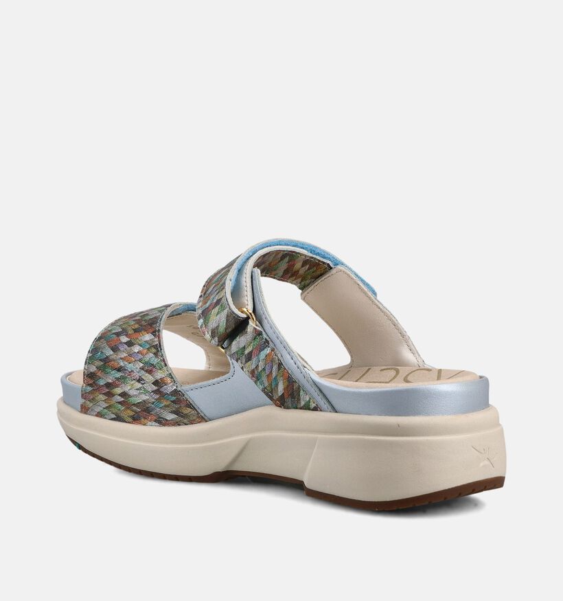 Xsensible Tobago Lichtblauwe/Multi Slippers voor steunzolen voor dames (373010) - geschikt voor steunzolen