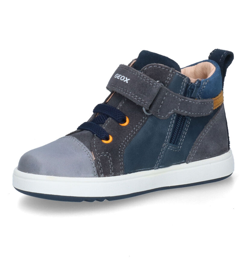 Geox Biglia Chaussures enfants en Gris pour garçons (312575) - pour semelles orthopédiques