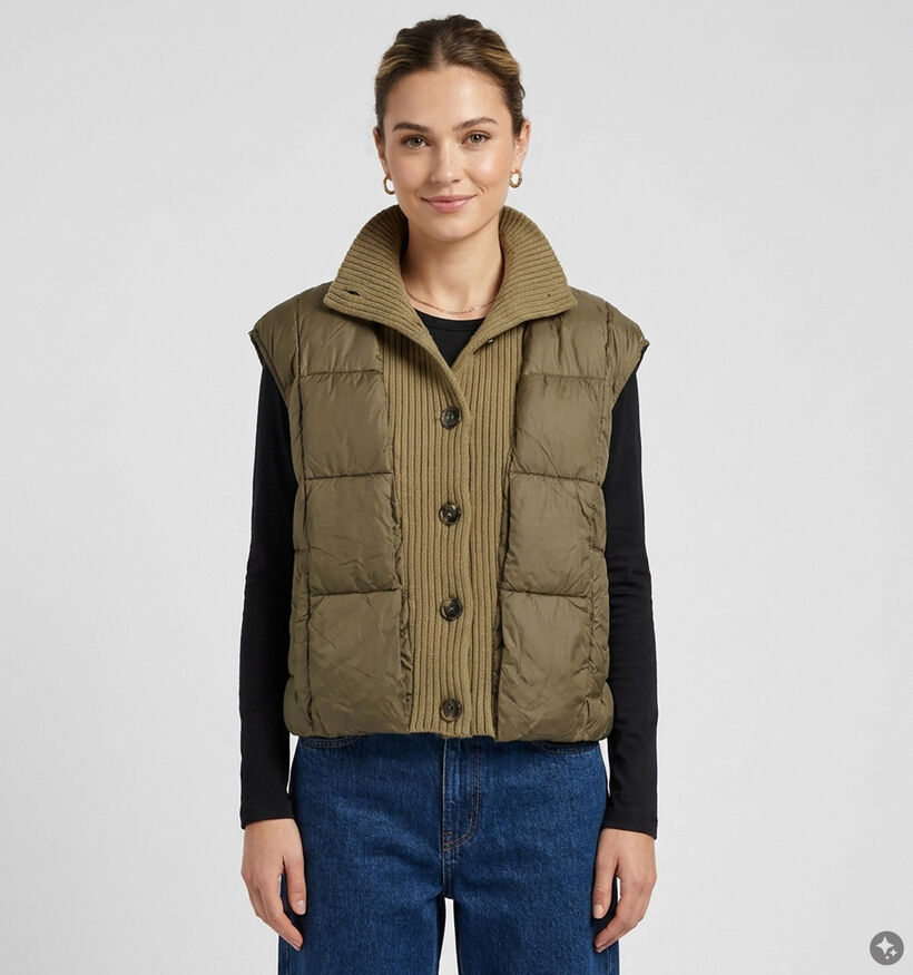 Orfeo Jenson Kakigroene Bodywarmer voor dames (381645)